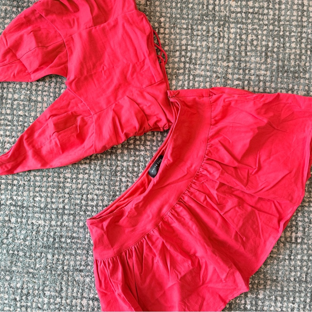 White Fox Red Set